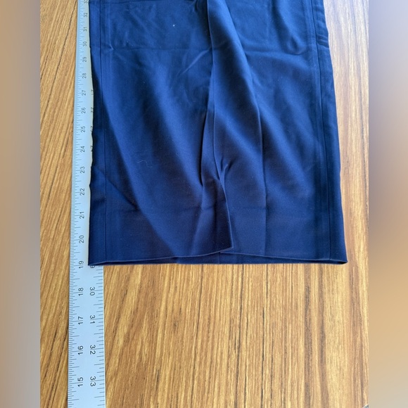 J.Crew Pleated Wide Leg Trousers Navy Women’s Size 22 New with Button Tag - Picture 7 of 7